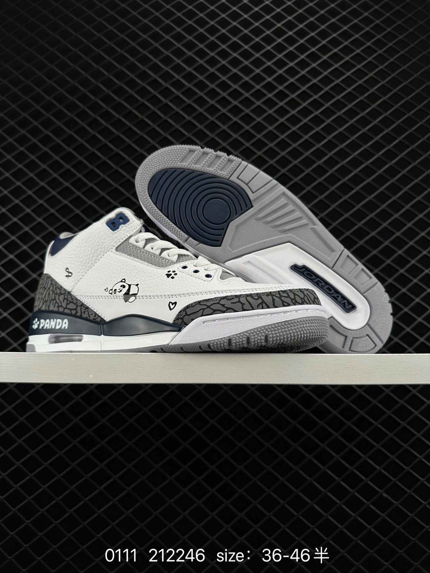 Air Jordan 3 Retro ”Hide and Sneak“